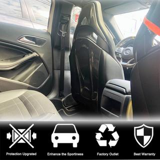 Накладки на сиденья из Dry Carbon Mercedes A-class W177 2018- гг. фото 4