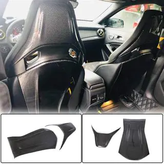 Накладки на сиденья из Dry Carbon Mercedes CLA C117 2013-2019 гг. фото 2