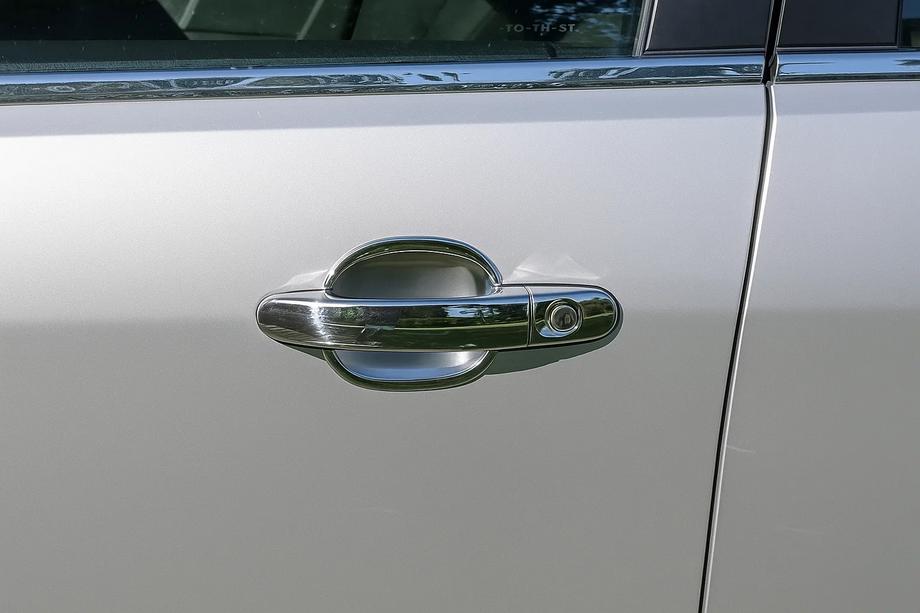 Ford Focus II 2005-2008 гг. Хром накладки под ручки (4 шт, пластик) Image