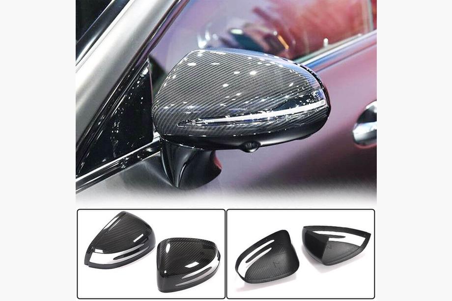 Mercedes AMG GT C190/R190 2014-2022 гг. Накладки на Зеркала (Dry Carbon) Image