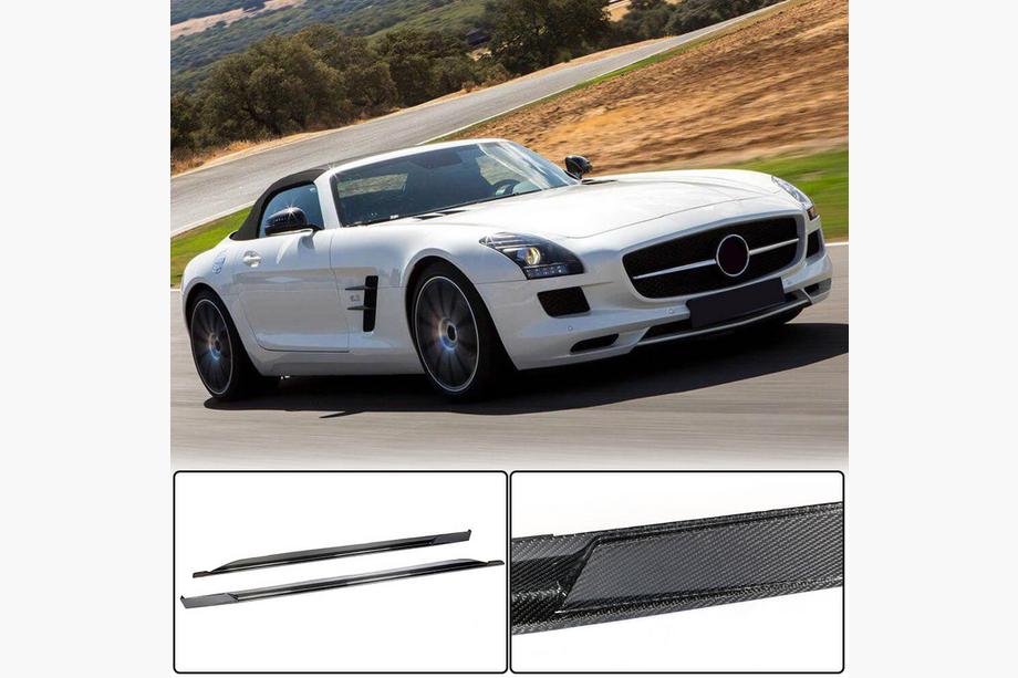 Mercedes SLS C197 2010-2014 гг. Боковые пороги (Карбон) Image