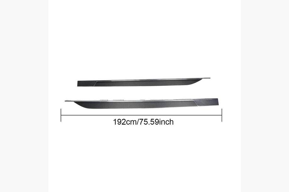 Mercedes SLS C197 2010-2014 гг. Боковые пороги (Карбон) Фото 5