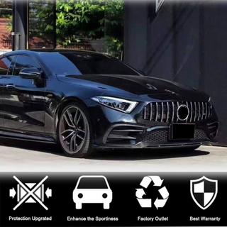 Передний бампер Лип спойлер (для AMG/AMG-Line 2018-2020, Карбон) фото 3