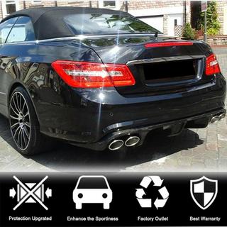 Задний диффузор для E63 AMG 2009-2013, Карбон фото 2