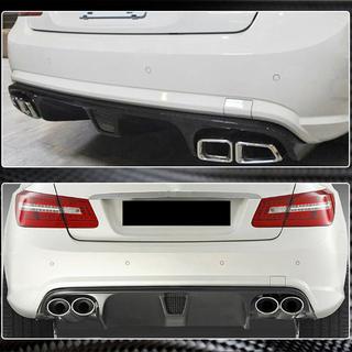 Задний диффузор для E63 AMG 2009-2013, Карбон фото 4