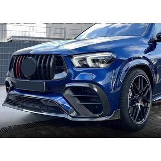 Решетка радиатора Rocket Carbon (для AMG-Line/GLE53/GLE63 2018-2023) Mercedes GLE W167 2018- гг. фото 3