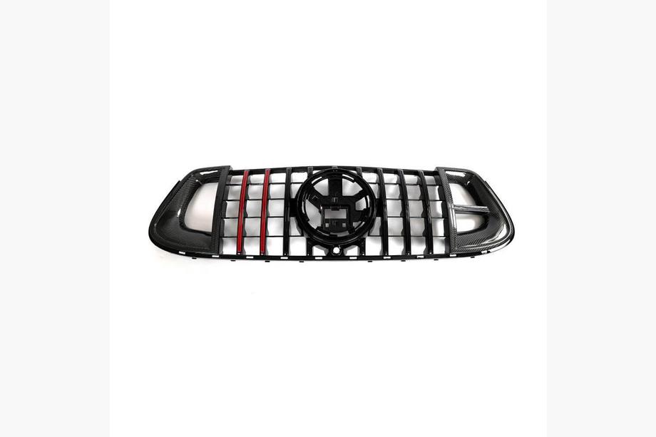 Mercedes GLE W167 2018- гг. Решетка радиатора Rocket Carbon (для AMG-Line/GLE53/GLE63 2018-2023) Фото 5