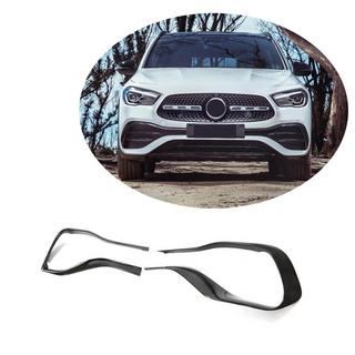 Накладки на Передний Бампер V2 (для AMG/AMG-Line, Карбон) фото 1