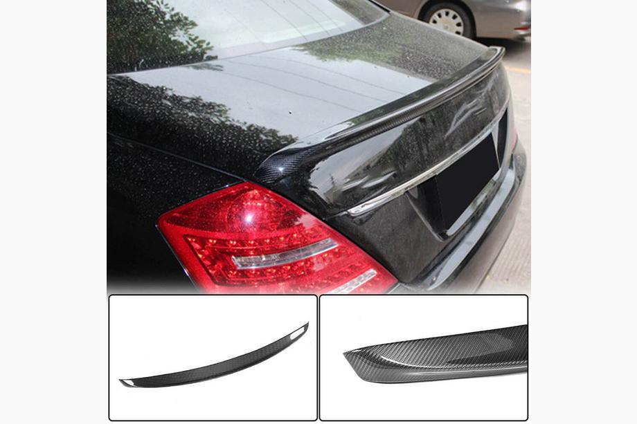 Mercedes S-сlass W221 2005-2013 гг. Спойлер V2 (Карбон) Image