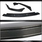 Mercedes C-class W206 2022- гг. Накладка на Передний Бампер Lip (для AMG-Line, Карбон) фото 4