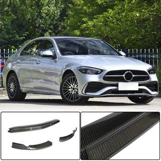 Накладка на Передний Бампер Lip (для AMG-Line, Карбон) фото 1