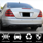 Mercedes E-class W211 2002-2009 гг. Диффузор заднего бампера для E55 AMG 2003-2006, Карбон фото 3