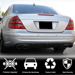 Диффузор заднего бампера для E55 AMG 2003-2006, Карбон фото 3