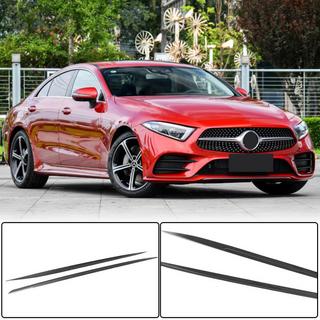 Боковые Пороги V2 (для AMG/AMG-Line 2018-2020, Карбон) фото 1