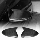 Volkswagen Golf 7/E-Golf 2012-2020 гг. Накладки на Зеркала V1 (Карбон) фото 1