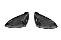 Volkswagen Golf 7/E-Golf 2012-2020 гг. Накладки на Зеркала V2 (Карбон) фото 12