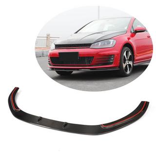 Передний Бампер Лип V2 для GTI HB 2012-2017 Карбон Volkswagen Golf 7/E-Golf 2012-2020 гг. фото 1