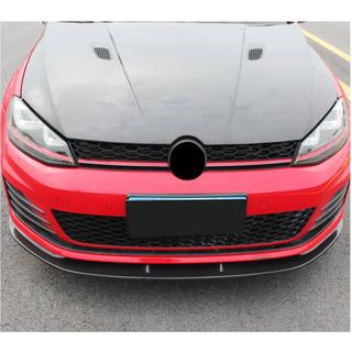 Передний Бампер Лип V2 для GTI HB 2012-2017 Карбон Volkswagen Golf 7/E-Golf 2012-2020 гг. фото 3