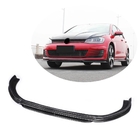 Volkswagen Golf 7/E-Golf 2012-2020 гг. Передняя губа бампера V3 для GTI HB 2012-2017 Карбон фото 1