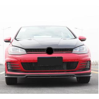 Передняя губа бампера V3 для GTI HB 2012-2017 Карбон Volkswagen Golf 7/E-Golf 2012-2020 гг. фото 2