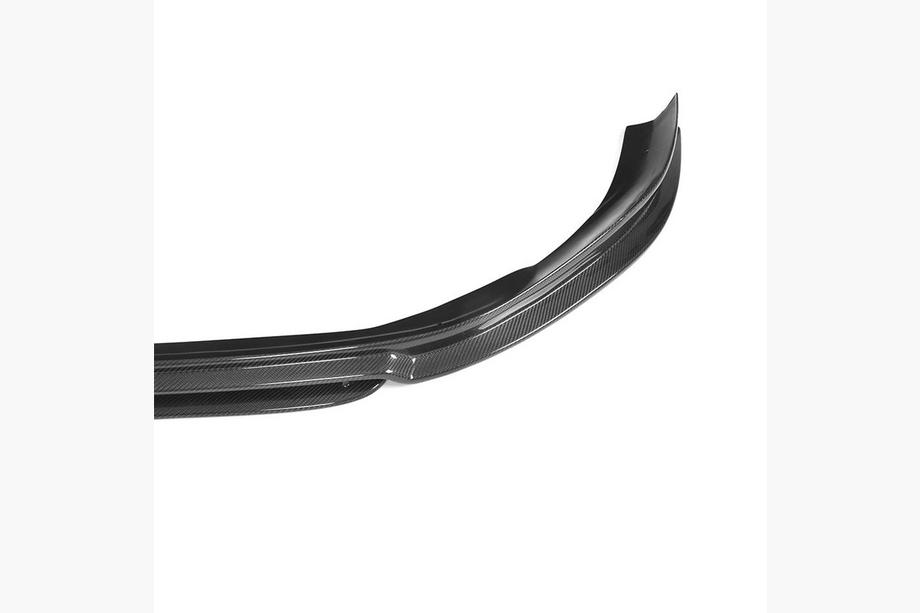 Volkswagen Golf 7/E-Golf 2012-2020 гг. Накладка на передний бампер Lip (для R/R-Line 2012-2017, Карбон) Фото 5