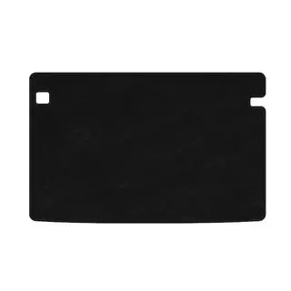 Текстильный коврик в багажник Premium (Короткий, 5-местный, Черный)