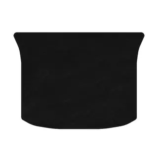 Текстильный коврик в багажник Premium (Черный)