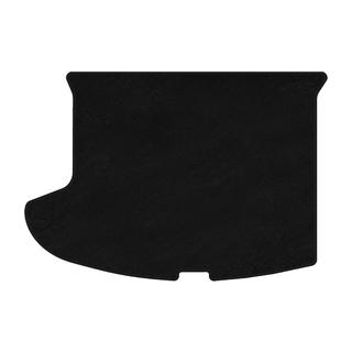 Текстильный коврик в багажник Premium (Черный)