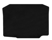 Seat Ibiza 2010-2017 гг. Текстильный коврик в багажник Premium (2010-2012, HB, 5-дверный, Черный) фото 1