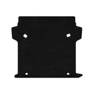 Текстильный коврик в багажник Premium (Черный)
