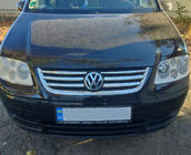 Volkswagen Touran 2003-2010 гг. Хромированные Накладки на Решетку (6 шт, Нержавеющая Сталь) 2003-2006 год фото 1