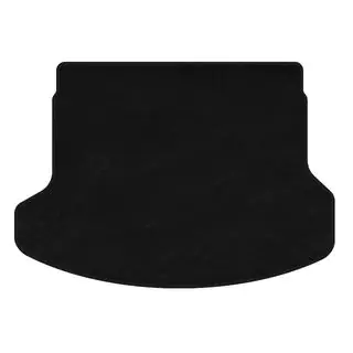 Текстильный коврик в багажник Premium (LB, Черный)
