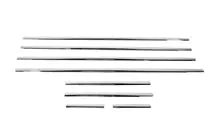 Volkswagen Touran 2003-2010 гг. Наружные молдинги окон нержавейка (8 шт) OmsaLine - Итальянская Нержавейка фото 2
