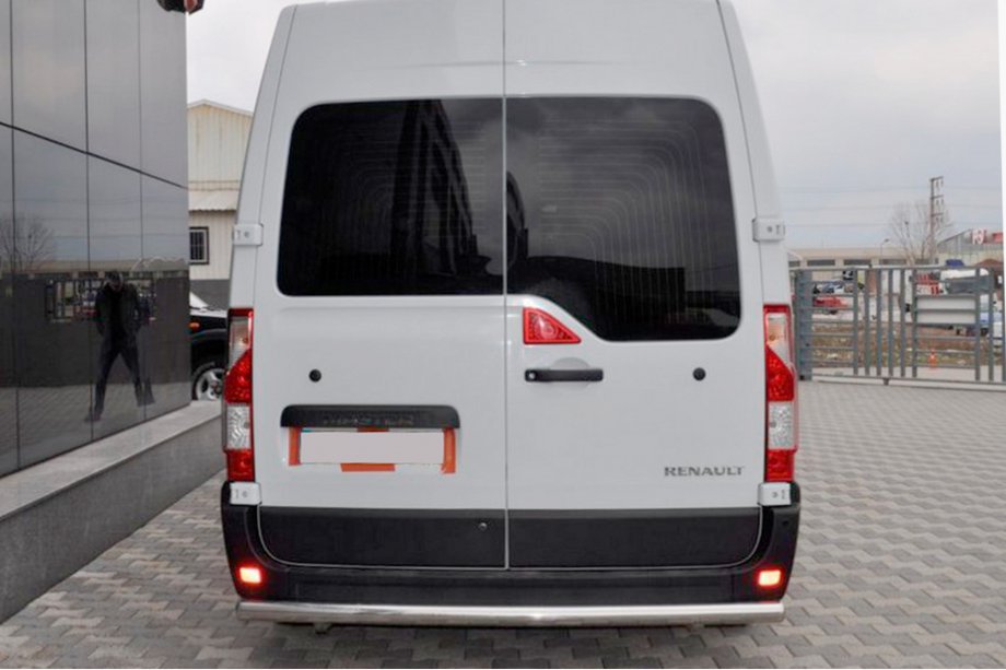 Opel Movano 2010-2021 гг. Задняя дуга (нержавейка) Image