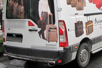 Renault Master 2011-2023 гг. Задняя дуга (нержавейка) фото 2