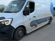 Nissan NV400 2010-2024 гг. Боковые Подножки Premium (2 шт., Нержавейка) фото 4