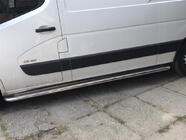 Renault Master 2011-2023 гг. Боковые Подножки Premium (2 шт., Нержавейка) фото 3