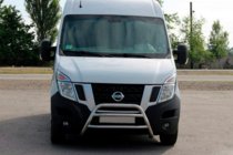 Opel Movano 2010-2021 гг. Кенгурятник WT018 (нержавейка) фото 2