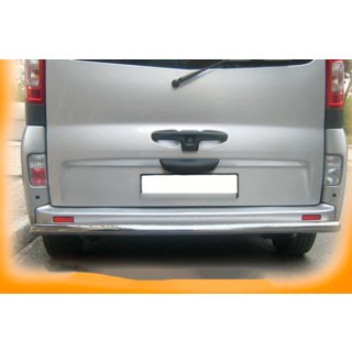 Задняя защита AK002 (нерж. сталь) Opel Vivaro 2001–2015 гг. фото 4
