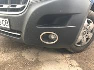 Renault Master 2011-2023 гг. Хромированные накладки на противотуманные фары (2 шт., нержавейка) фото 2