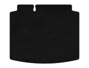 Seat Leon 2005-2012 гг. Текстильный коврик в багажник Classic (HB, 5-дверный, Черный) фото 1