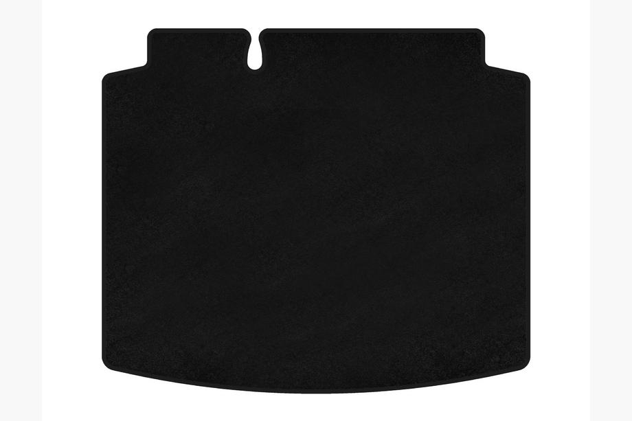 Seat Leon 2005-2012 гг. Текстильный коврик в багажник Classic (HB, 5-дверный, Черный) Image