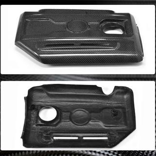 Крышка двигателя (для GTI HB 2010-2013, Карбон) фото 4