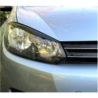 Volkswagen Golf 6 2008-2014 гг. Реснички на фары (для HB 2010-2013, Карбон) фото 3