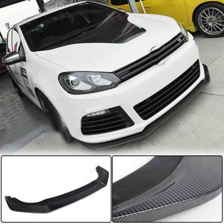 Передний бампер Лип V2 для R HB 2010-2013 Карбон Volkswagen Golf 6 2008-2014 гг. фото 1