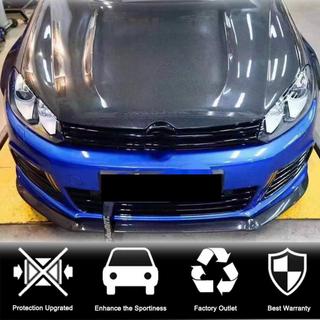 Передний бампер Лип V2 для R HB 2010-2013 Карбон Volkswagen Golf 6 2008-2014 гг. фото 2