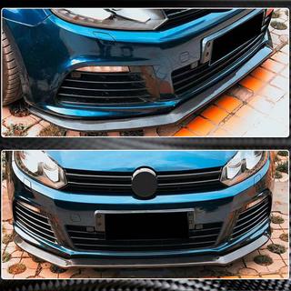 Передний бампер Лип V2 для R HB 2010-2013 Карбон Volkswagen Golf 6 2008-2014 гг. фото 3