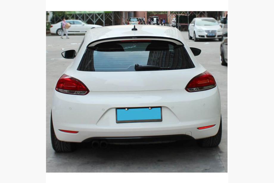 Volkswagen Scirocco 2008-2017 гг. Спойлер V1 (для Base, Карбон) Фото 3