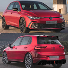 Volkswagen Golf 8 2019- гг. Полный комплект карбонового обвеса (для GTI & R EU HB 2019-2024), Карбон фото 2