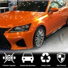 Lexus GS 2011-2020 гг. Боковые Пороги (для 2011-2015, Карбон) фото 3
